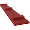 Ekena Millwork Americraft 2-Board (3 Batten) Wood Joined Board-n-Batten Shutters w/Ellipt Top, ARW401BE207X77BRH, PR ARW401BE207X77BRH - alternate 6